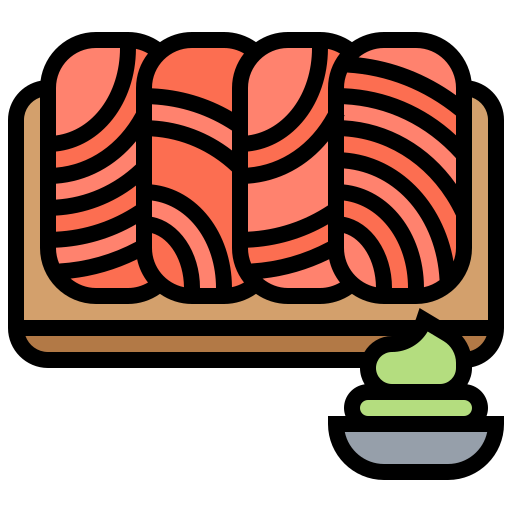 鮭 Meticulous Lineal Color icon