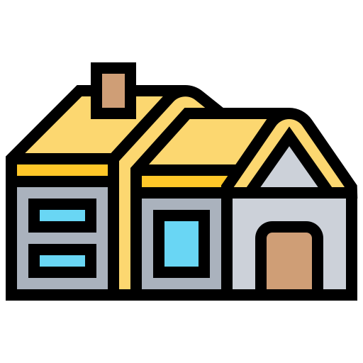 주택 Meticulous Lineal Color icon
