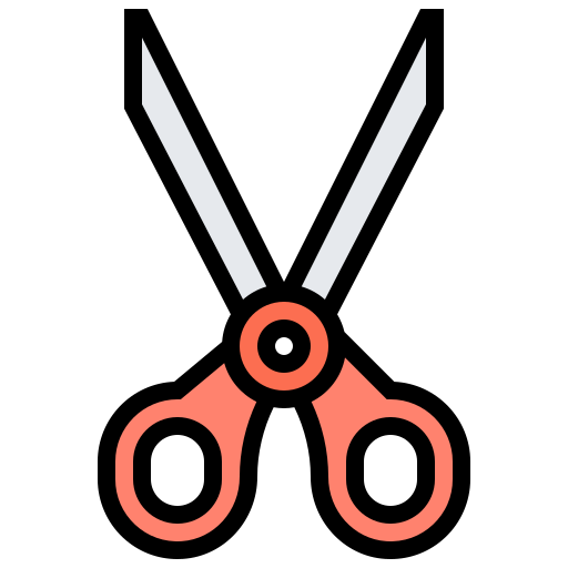 Scissors Meticulous Lineal Color icon