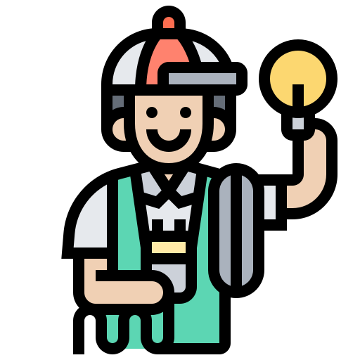 Electrician Meticulous Lineal Color icon