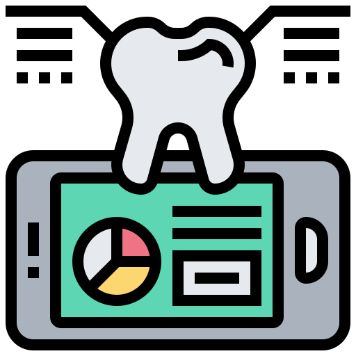 Dental Meticulous Lineal Color icon
