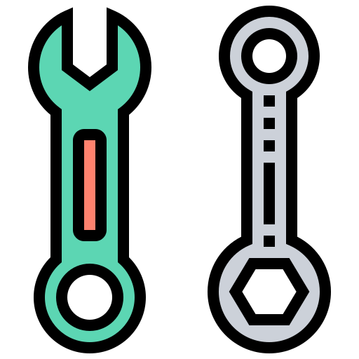 Spanner Meticulous Lineal Color icon