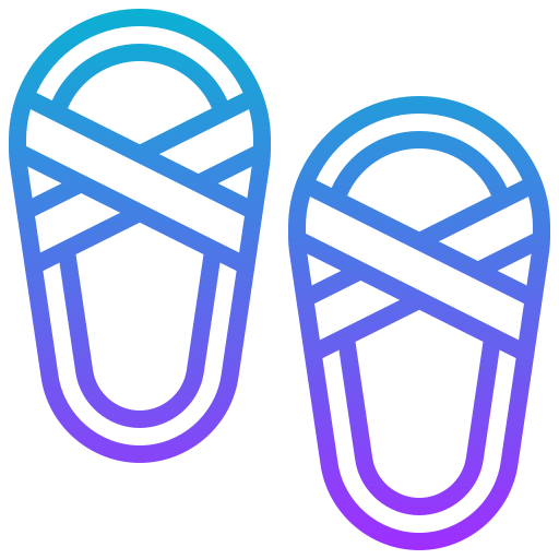 slippers Meticulous Gradient icoon