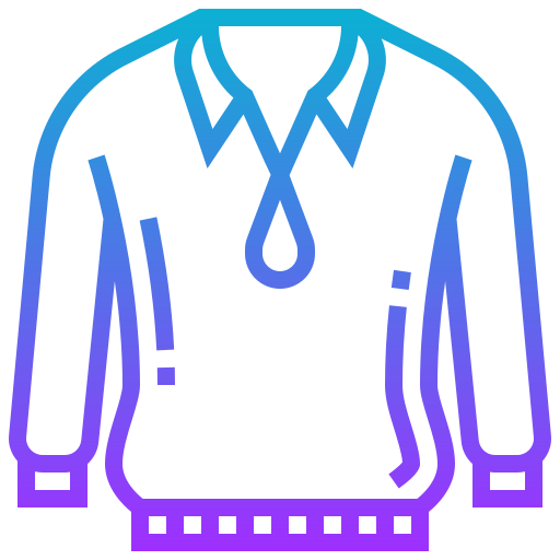 스웨트 셔츠 Meticulous Gradient icon