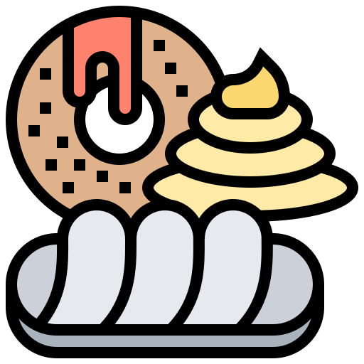 donuts Meticulous Lineal Color icon