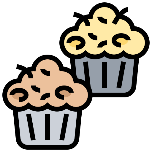 muffins Meticulous Lineal Color icon