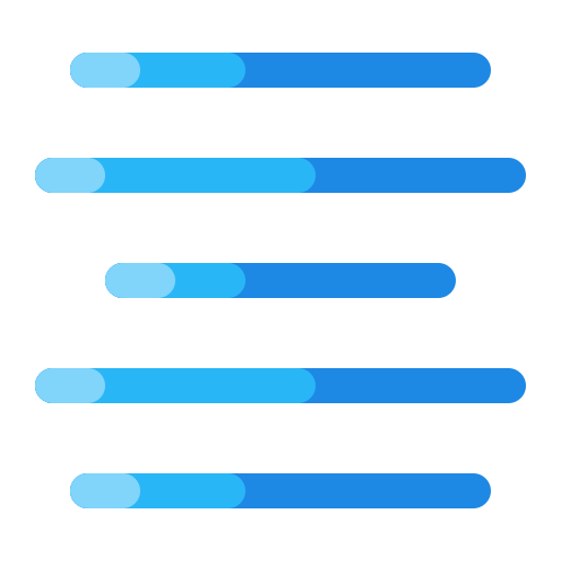 ausrichtung Generic Blue icon