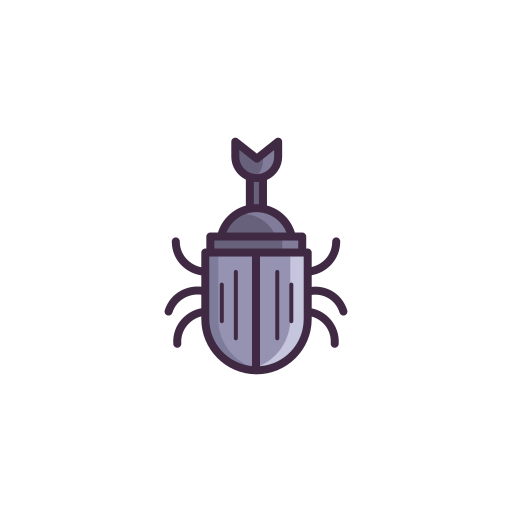 escarabajo Flaticons Lineal Color icono