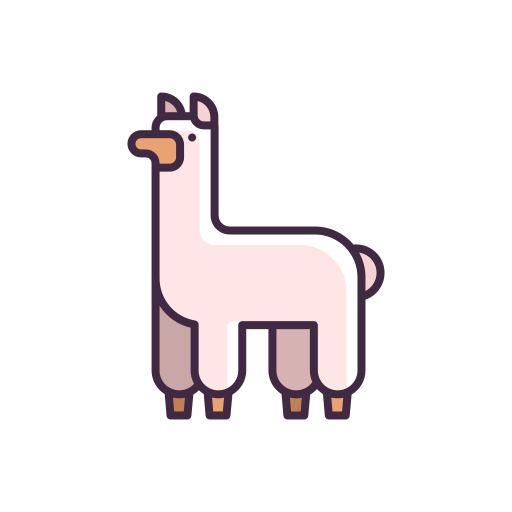 llama Flaticons Lineal Color icono