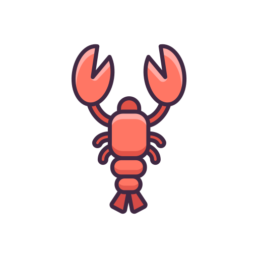 Lobster Flaticons Lineal Color icon