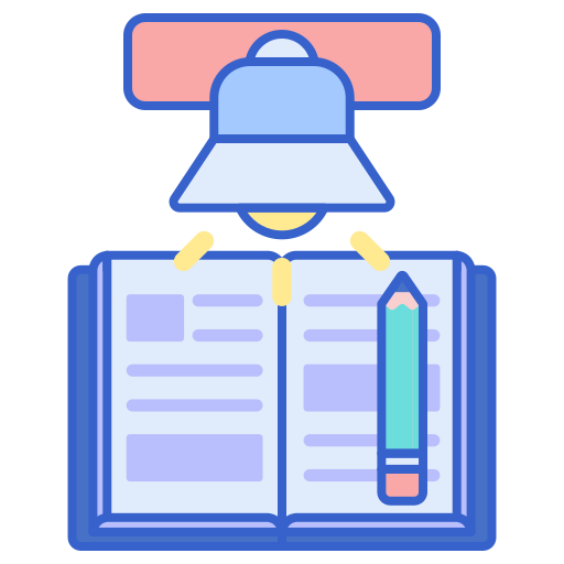 Homework Flaticons Lineal Color icon