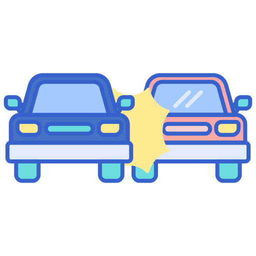 unfall Flaticons Lineal Color icon