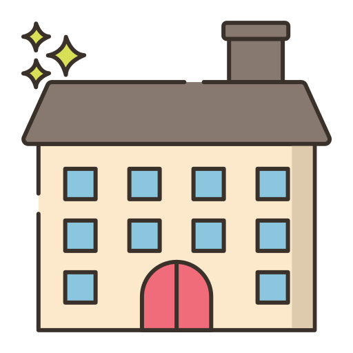 wohnung Flaticons Lineal Color icon