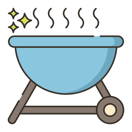 Bbq Flaticons Lineal Color icon