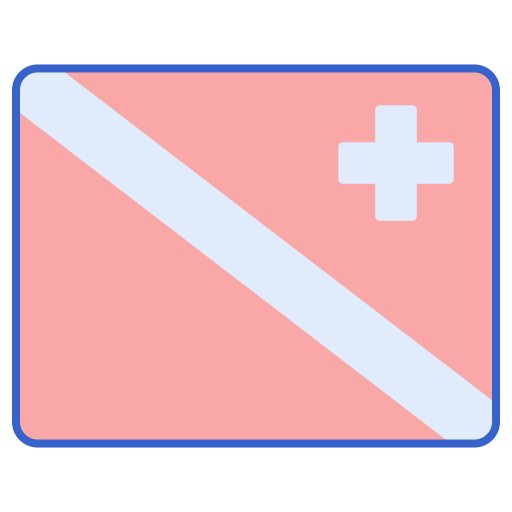 구급 상자 Flaticons Lineal Color icon