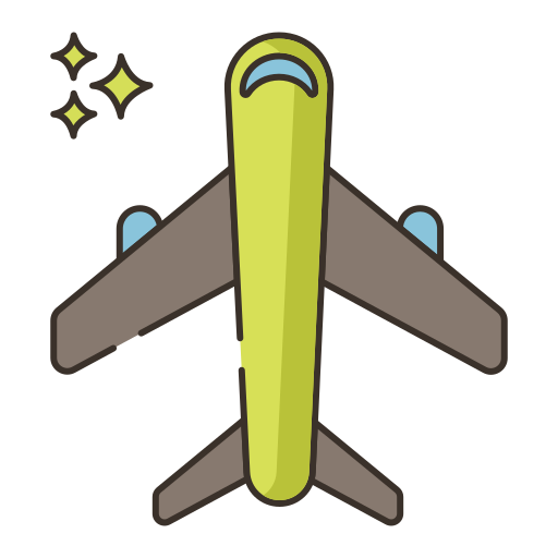 Рейс Flaticons Lineal Color иконка