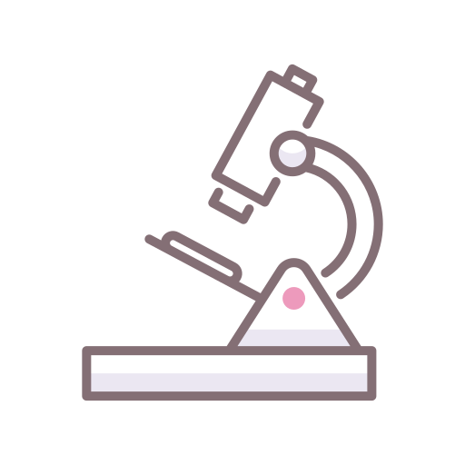 microscope Flaticons Lineal Color Icône