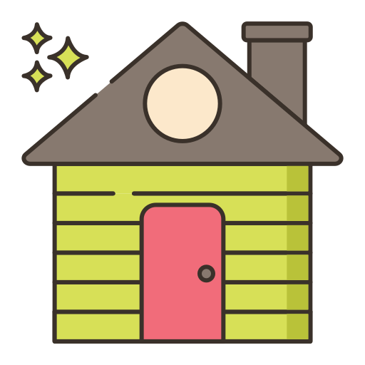 Homestay Flaticons Lineal Color icon