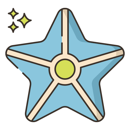 rozgwiazda Flaticons Lineal Color ikona