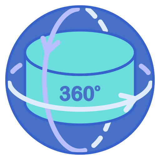 imagen 360 Flaticons Lineal Color icono