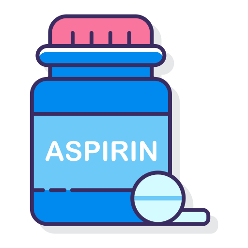 aspirin Flaticons Lineal Color icon