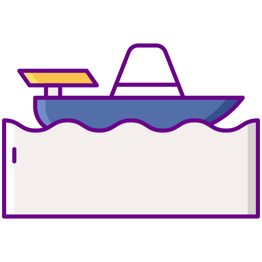 Boat race Flaticons Lineal Color icon