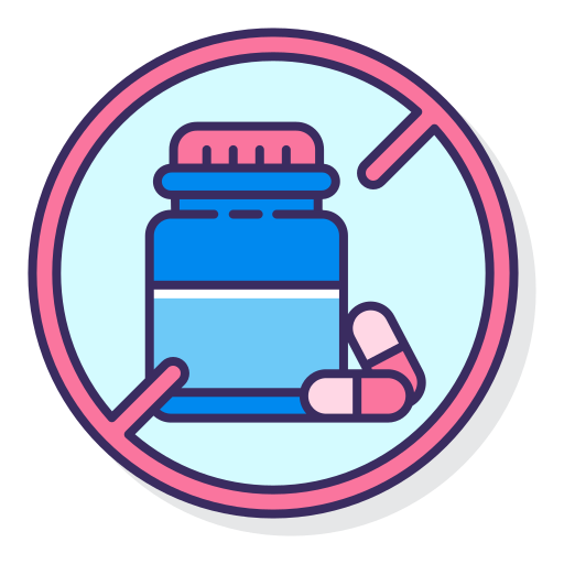 drogenallergie Flaticons Lineal Color icon