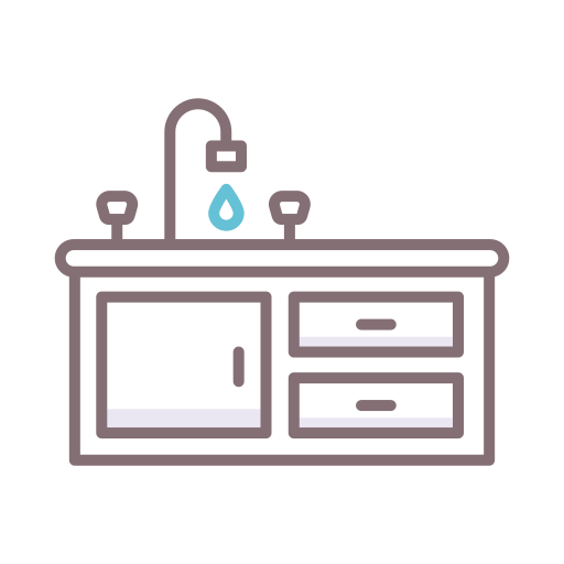 keuken Flaticons Lineal Color icoon