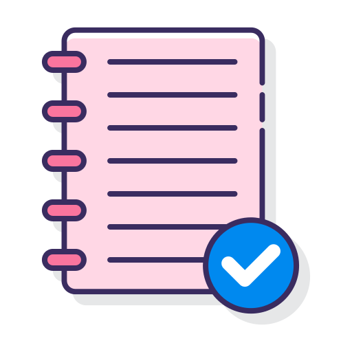 Task list Flaticons Lineal Color icon