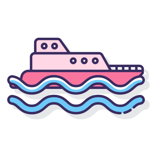 yachting Flaticons Lineal Color icona