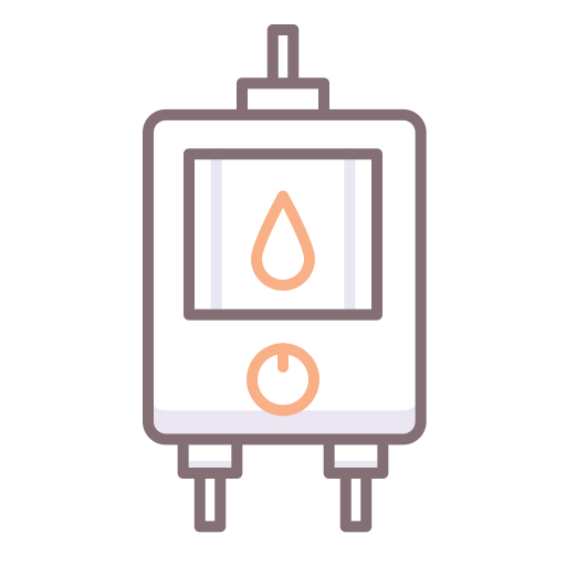 Нагреватель воды Flaticons Lineal Color иконка