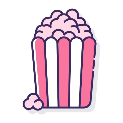 popcorn Flaticons Lineal Color icona