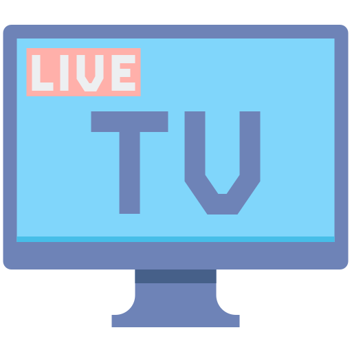 Live tv Flaticons Flat icon