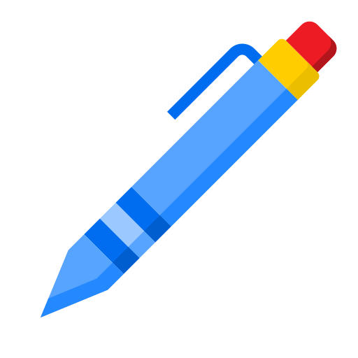 Pen srip Flat icon