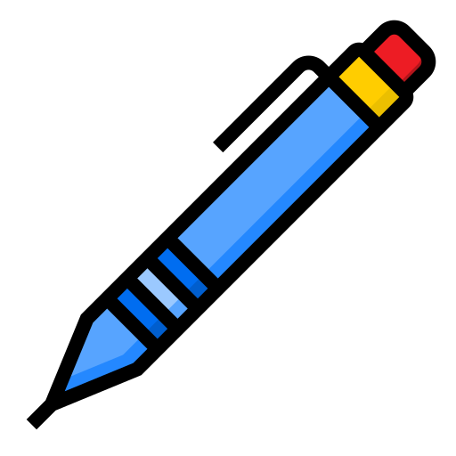 bolígrafo srip Lineal Color icono