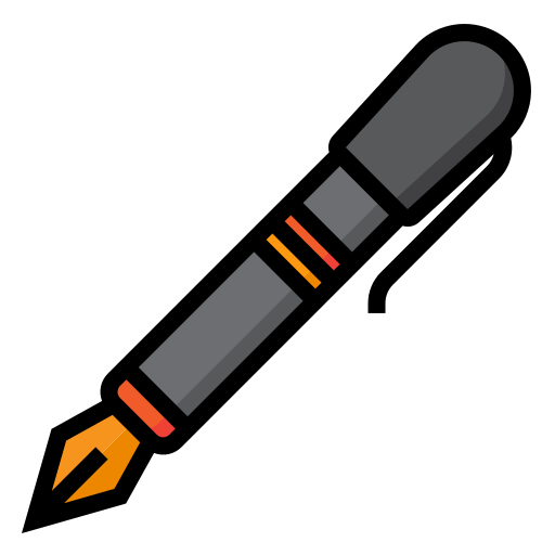 Pen srip Lineal Color icon