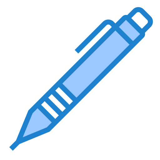 bolígrafo srip Blue icono
