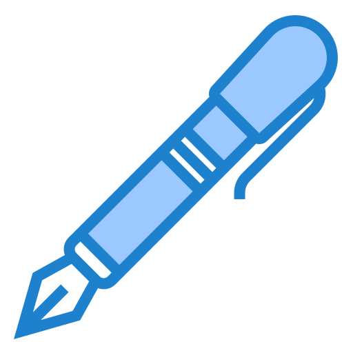 bolígrafo srip Blue icono