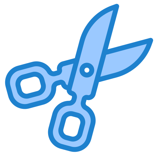 ハサミ srip Blue icon
