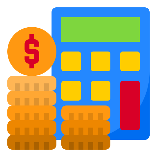 Accounting srip Flat icon