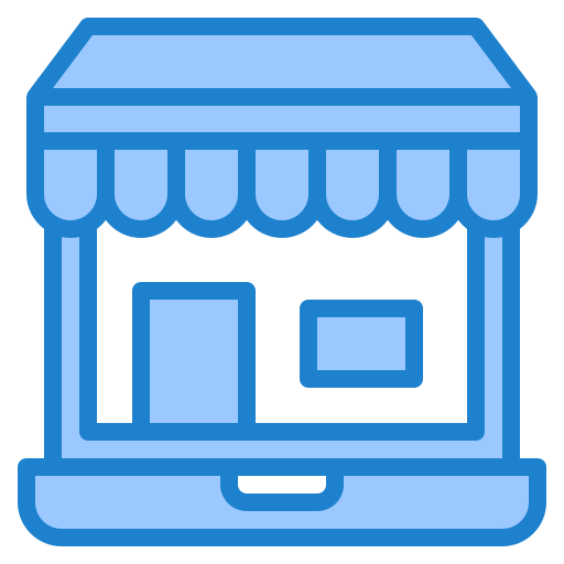 online winkel srip Blue icoon