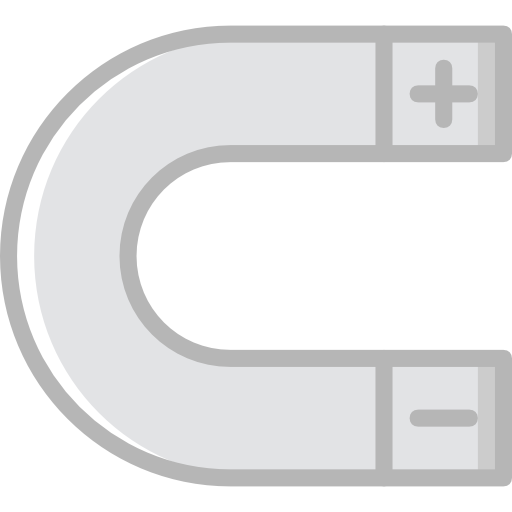 磁石 Generic Grey icon