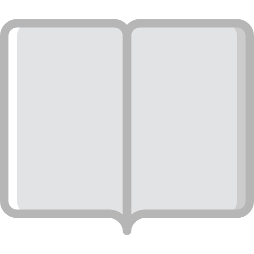 libro abierto Generic Grey icono