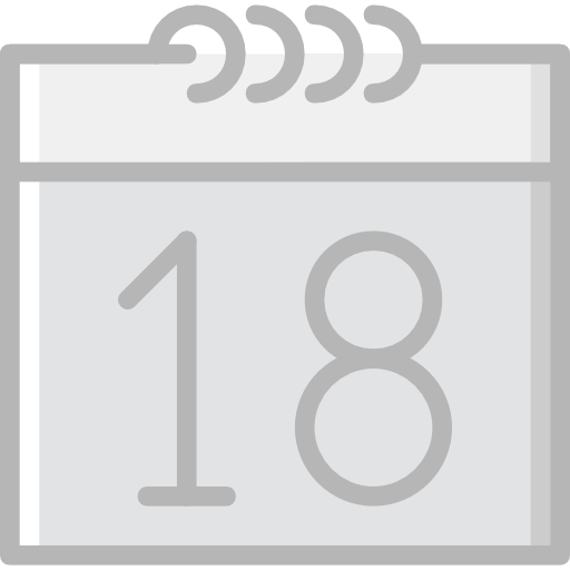 kalender Generic Grey icon