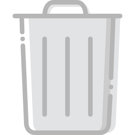 Trash Generic Grey icon