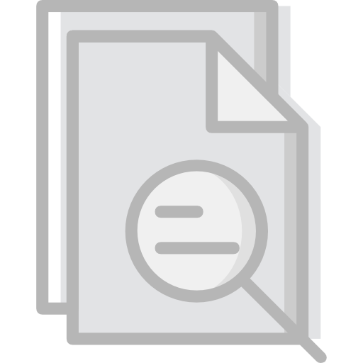 archivo Generic Grey icono
