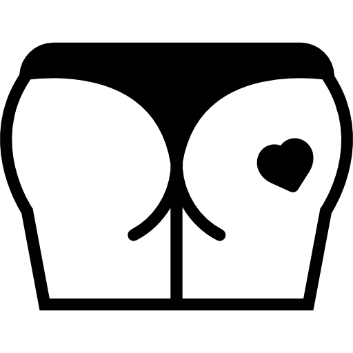 Butt Basic Miscellany Fill icon