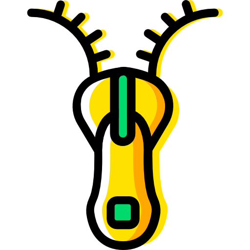 Zipper Basic Miscellany Yellow icon