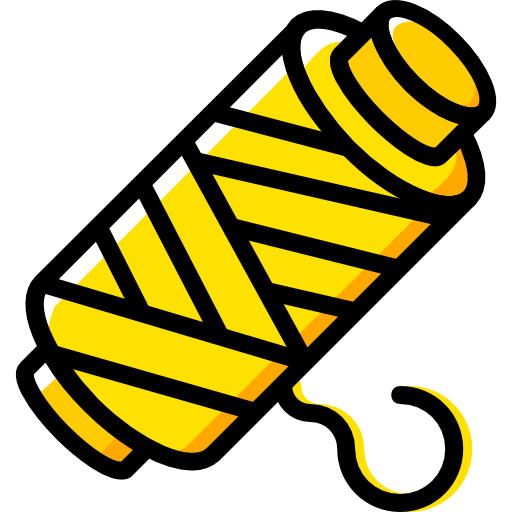 Thread Basic Miscellany Yellow icon