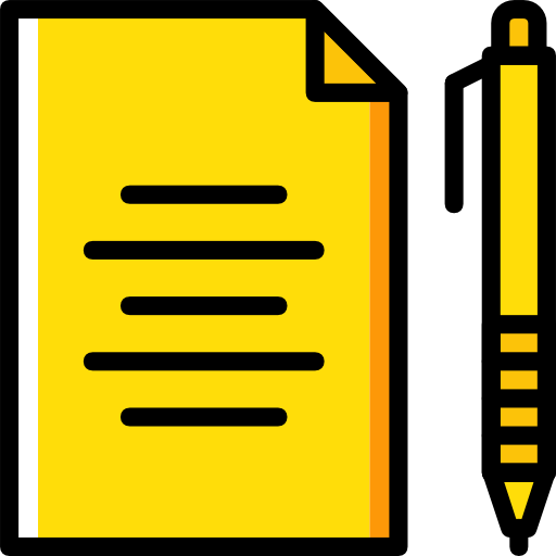 scrivere Basic Miscellany Yellow icona